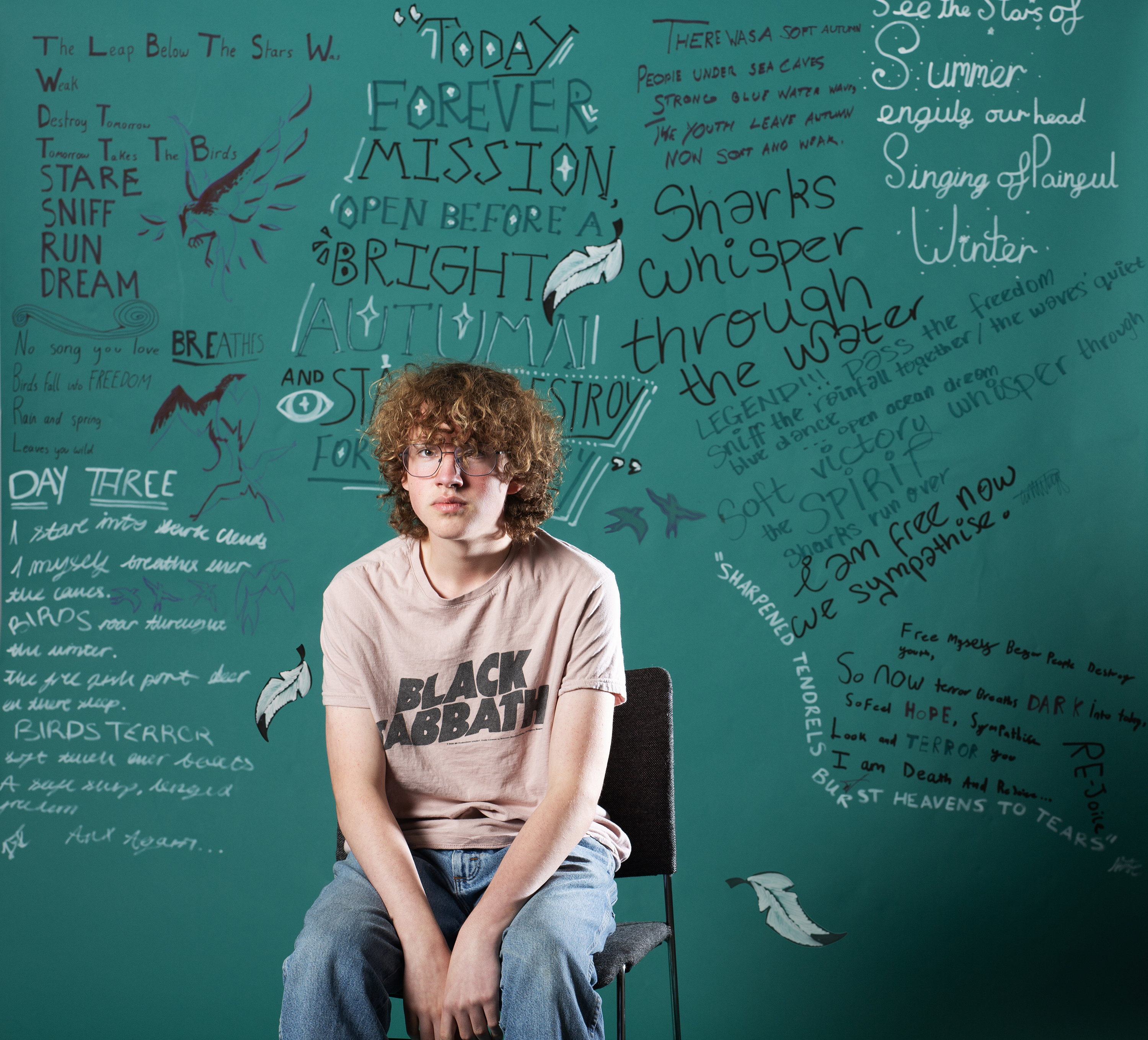 Image by Carole Evans with Young Writers and Lighthouse, Poole.