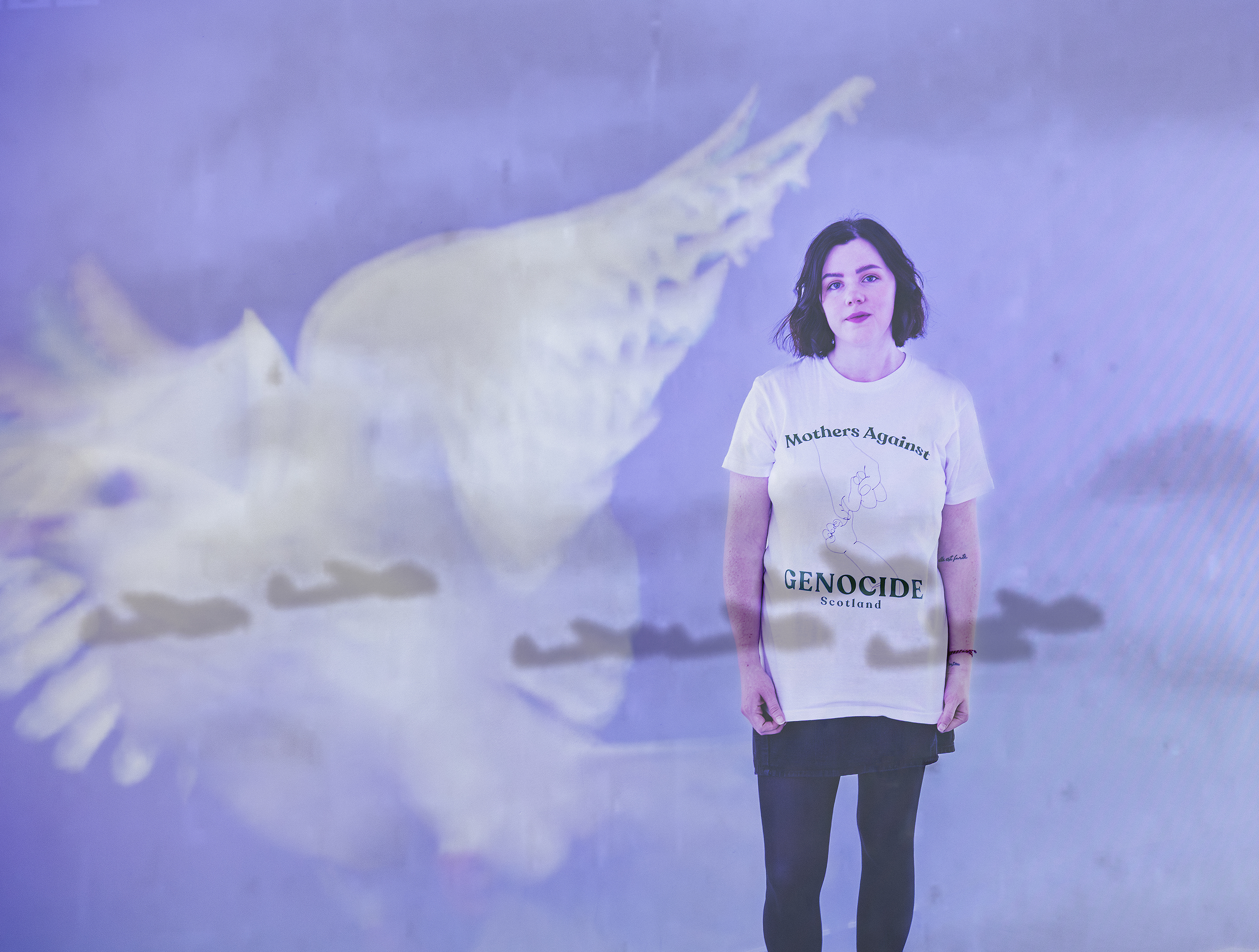 Image by Anneleen Lindsay with Mothers Against Genocide and Motherwell Library, North Lanarkshire.